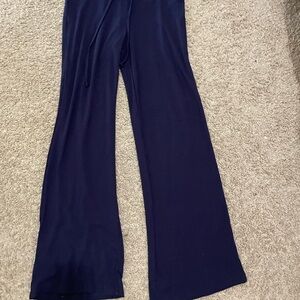 SHEIN Navy Wide-Leg Pants